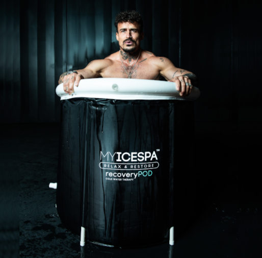 MYICESPA® | ice bath tub | large | 80cm x 75cm  | cold water plunge tub